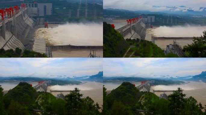 三峡大坝泄洪5
