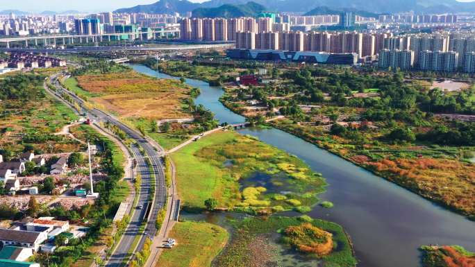 台州路桥，飞龙湖周边，城市宣传片