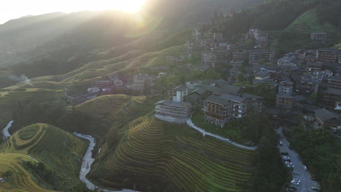 中国广西桂林市龙胜各族自治县龙脊梯田