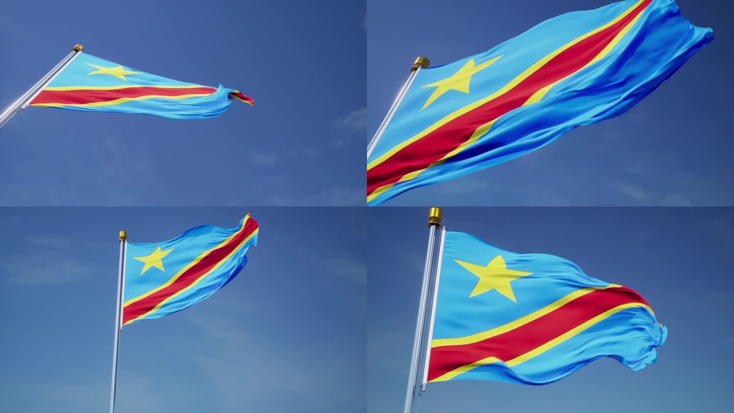 刚果（金）旗帜