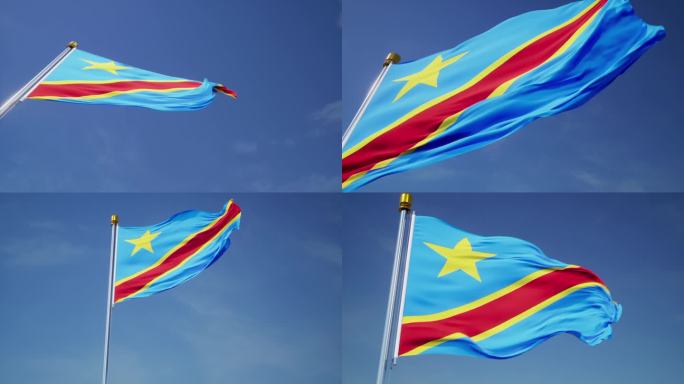 刚果（金）旗帜