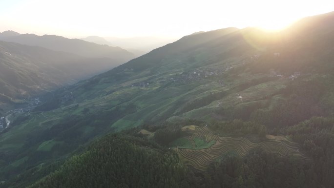 中国广西桂林市龙胜各族自治县龙脊梯田