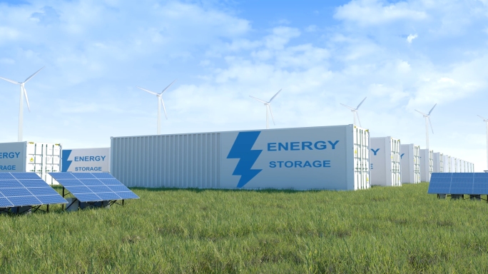 新能源储能系统太阳能发电站