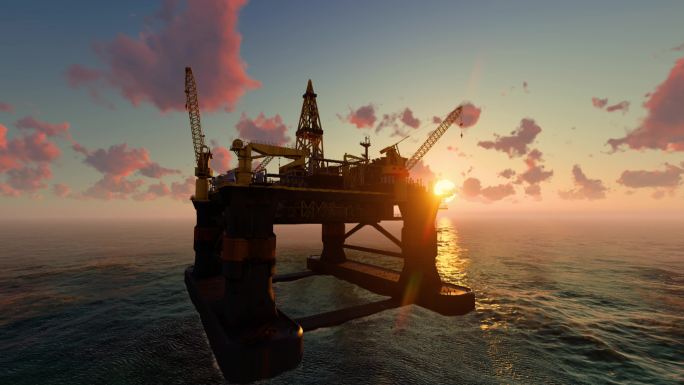 海洋石油 钻井平台