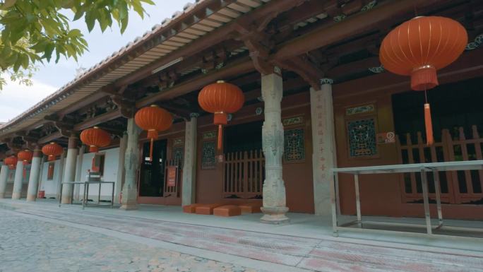 泉州开元寺东西塔石雕等特写镜头