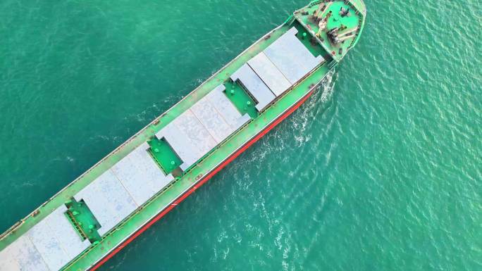 青岛港 轮船延时-航行-货轮-集装箱船