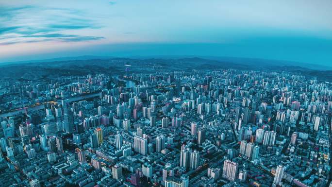 兰州市夜景