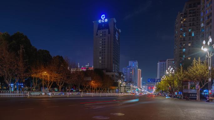 【正版素材】云南昆明金马碧鸡坊夜景7