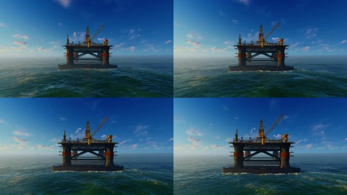 钻井平台 海洋石油 能源勘探