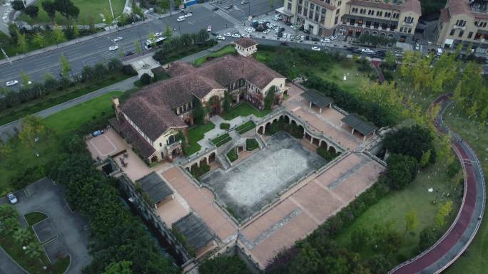 成都当代影像馆航拍