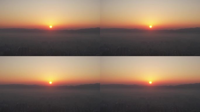 清晨云海日出航拍 (56)