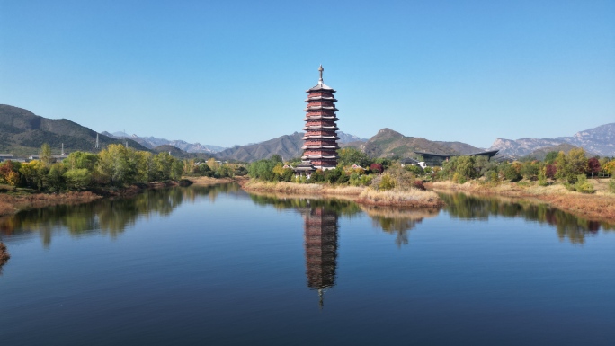 北京怀柔雁栖湖风光宣传片