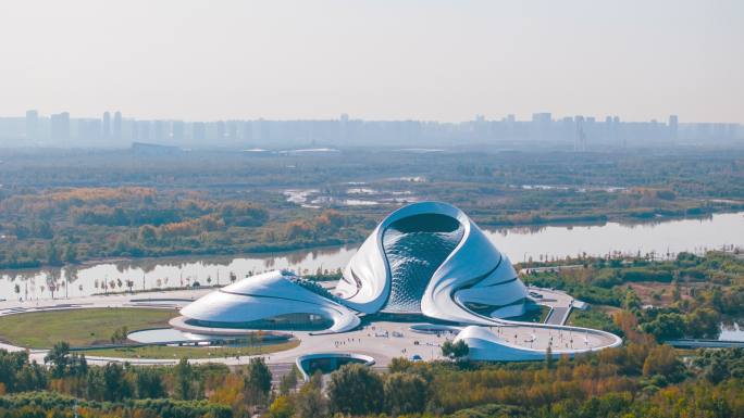 哈尔滨大剧院  艺术空间 松花江