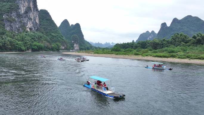 中国广西桂林市阳朔县兴坪古镇