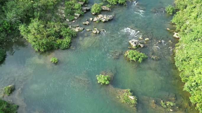 河流水域生态水源