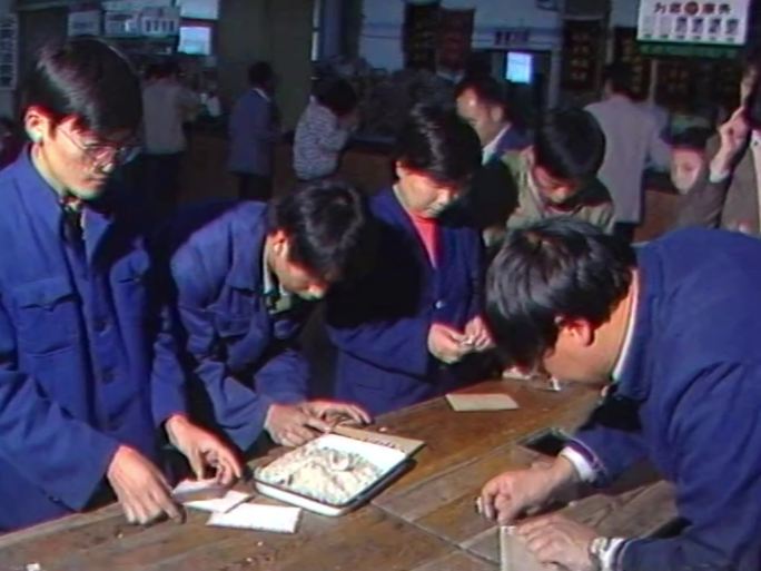 1988年西安钟楼邮局影像视频