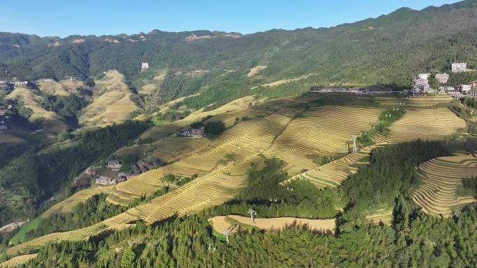 中国广西桂林市龙胜各族自治县龙脊梯田