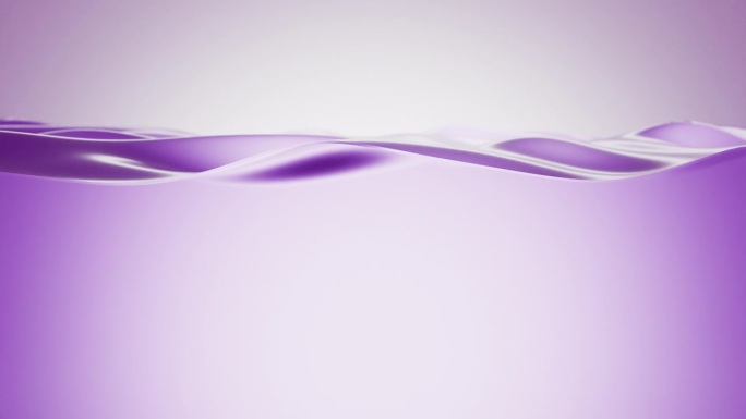 特写流动的紫色水面