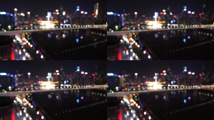 重庆夜景散景4K