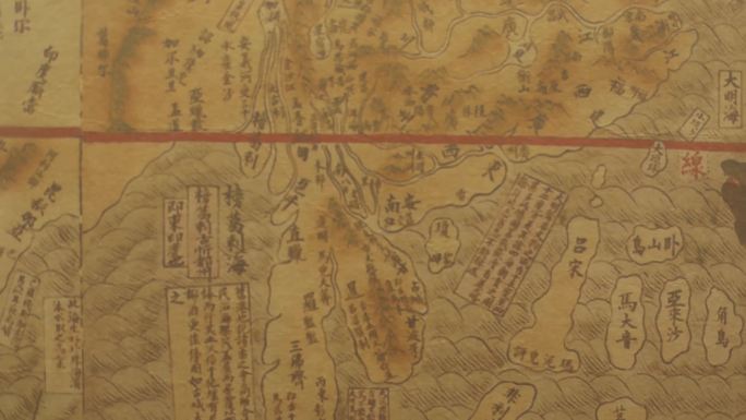 中国古代世界地图