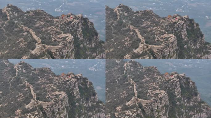 河南许昌禹州风景名胜地标建筑北大鸿寨航拍