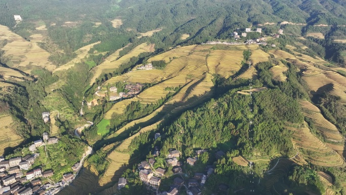 中国广西桂林市龙胜各族自治县龙脊梯田