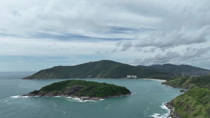 东南亚泰国普吉岛群岛夏季自然风光航拍