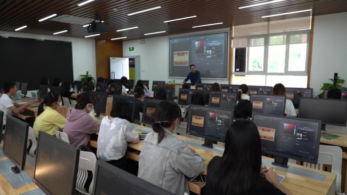 大学环境 深圳 教师教学 大学课堂 学习