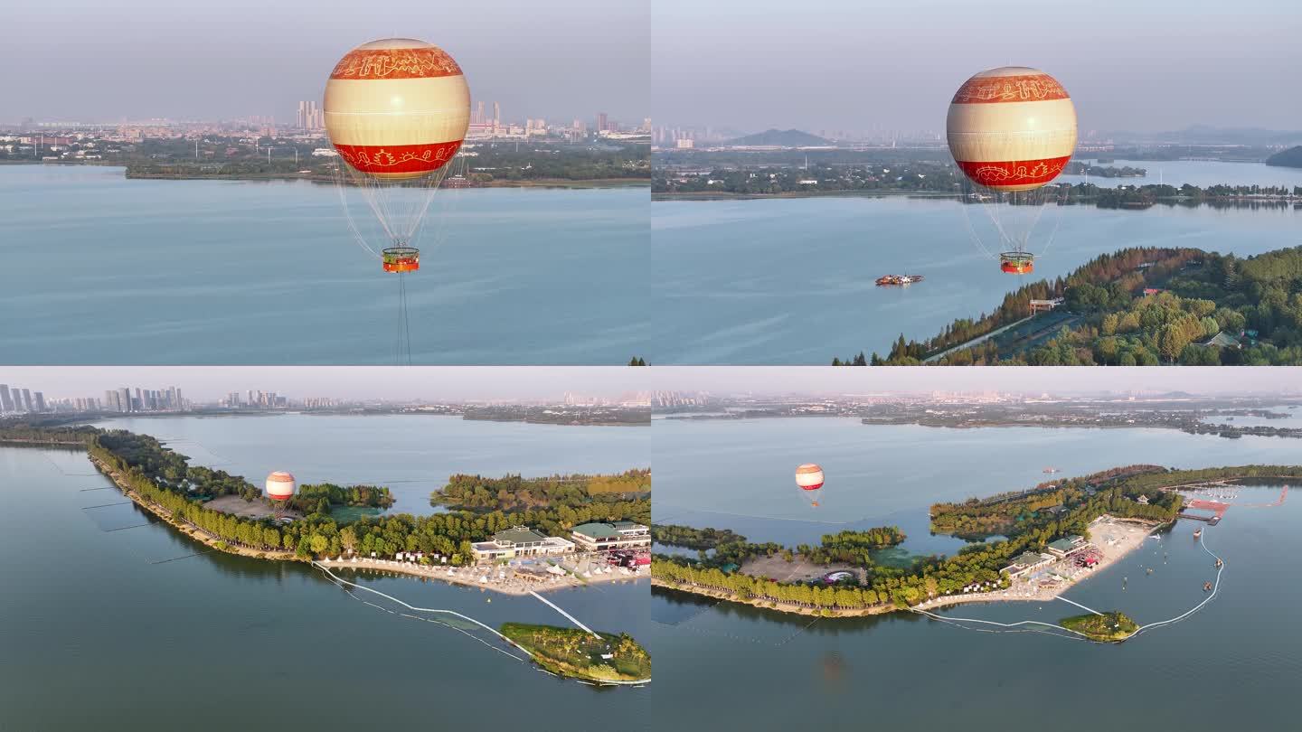 氦气球 氢气球 热气球 武汉东湖
