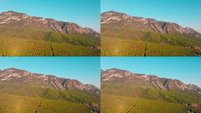 郑州登封嵩山太室山秋色