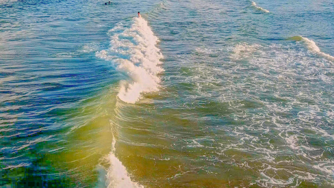 海浪海波浪海岸海洋