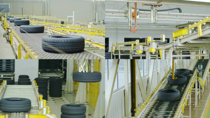 轮胎工厂橡胶制品汽车配件生产线流水线