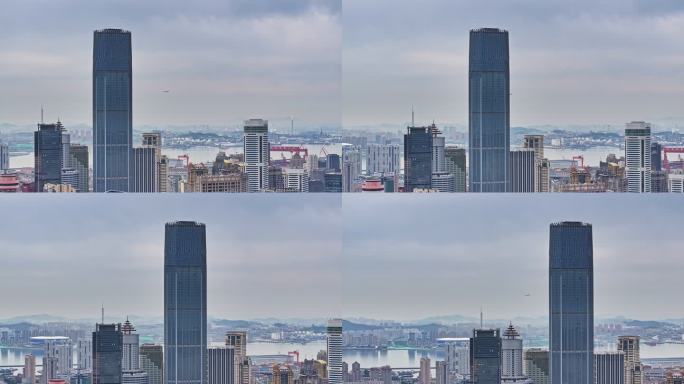 大连城市航拍 建筑