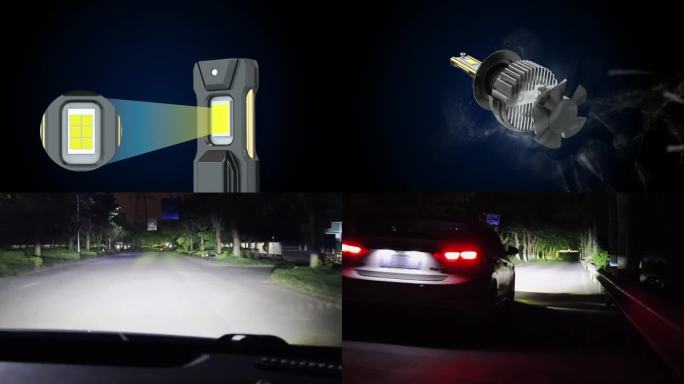 LED汽车动画