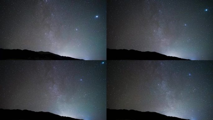 赛里木湖星空延时 1920*1080p