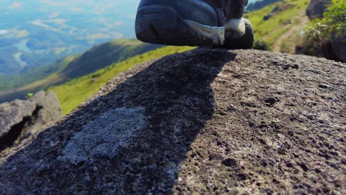 登山 爬山 脚步 步伐