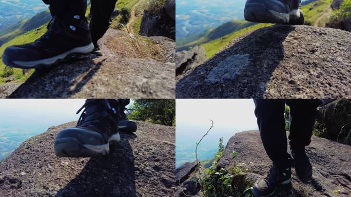 登山 爬山 脚步 步伐