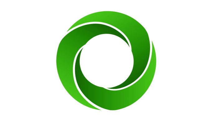 4K漩涡logo动画(绿色)