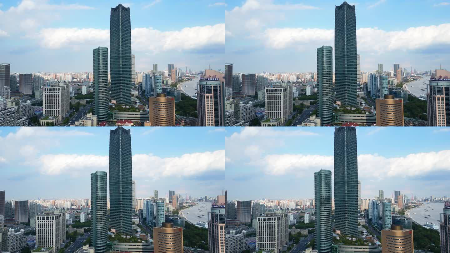上海白玉兰广场航拍【4K60】