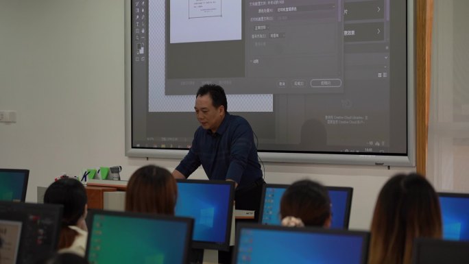 大学环境 深圳 教师教学 大学课堂 学习