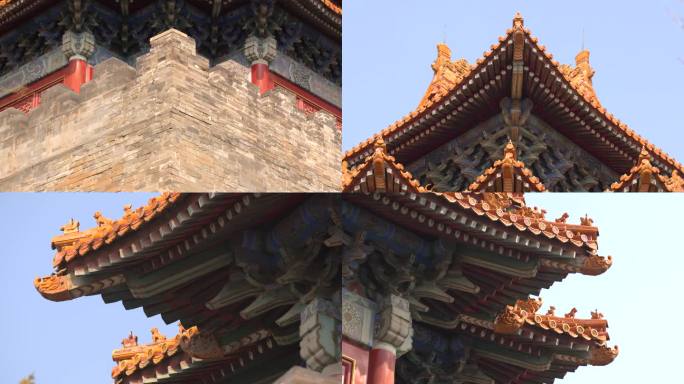 北京紫禁城故宫角楼
