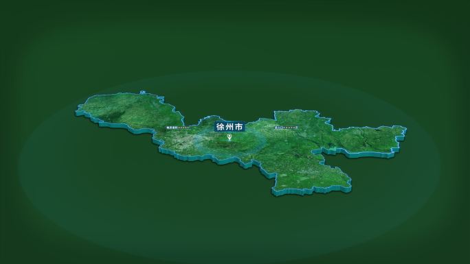 大气江苏省徐州市面积人口基本信息地图展示