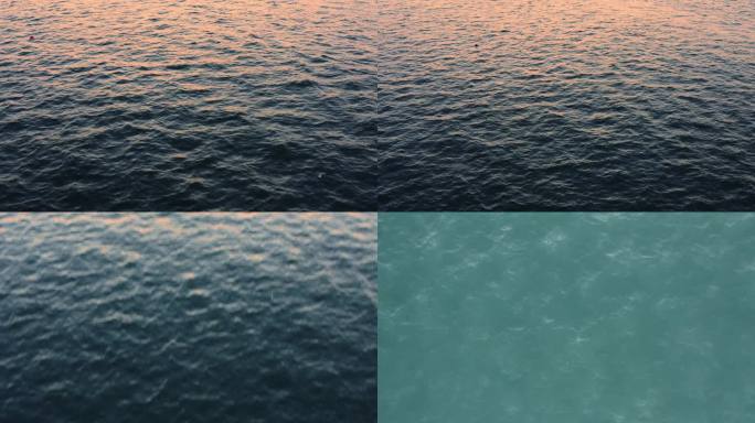 大海日落 深邃的海洋