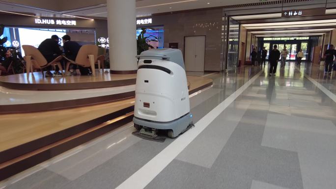 智能机器人智能扫地机机器人商场自动机器人