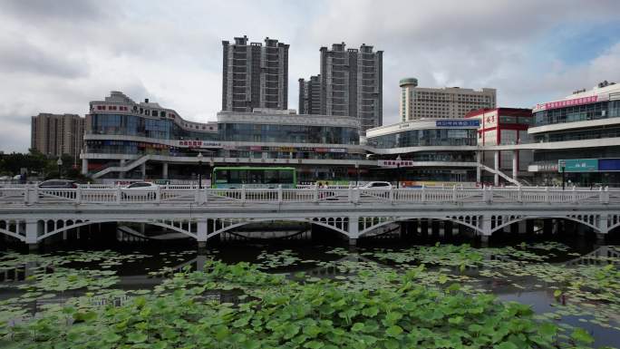 平度市城市地标街景风光航拍解锁中国平度站