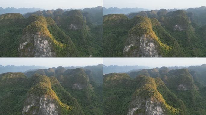 山锋山头青山山区地貌地形