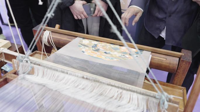 传统棉纺织技艺展示