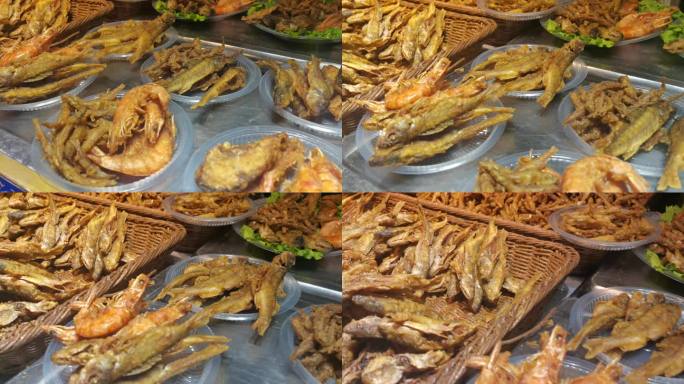 新疆美食炸鱼