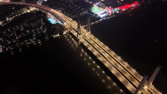 洛溪大桥 广州夜景