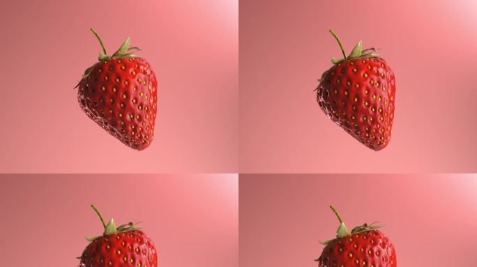 旋转草莓